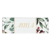 冬休み 名札 (正面)