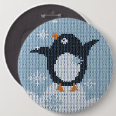 冬休み 缶バッジ (正面&裏面)