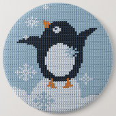 冬休み 缶バッジ (正面)