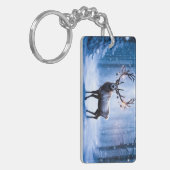 冬信じの魔法 – トナカイ キーホルダー (正面左)