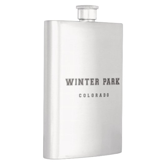 冬公園コロラド州 フラスク (右)