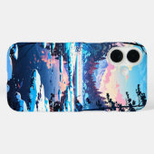 冬凍ってい湖 Case-Mate iPhoneケース (裏面 (横))