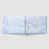 冬凍ってい銀の雪結婚片 ゲストブック (全面)