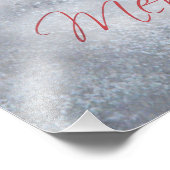 冬初期の雪カントリー素朴オープンハウス フォトプリント (角)