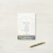 「冬周期競技場」の、国際的な展示物 ポストイット (デスク上)