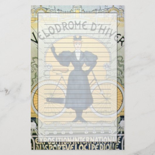 「冬周期競技場」の、国際的な展示物 便箋 (正面)