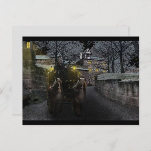 冬城はがき ポストカード (正面/裏面)