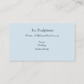 冬場面名刺 名刺 (裏面)