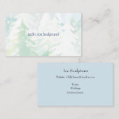 冬場面名刺 名刺 (正面/裏面)