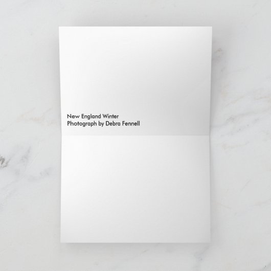 冬場面 カード (内部)