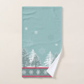 冬場面 バスタオルセット (ハンドタオル)