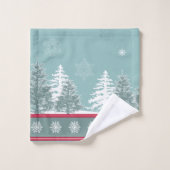 冬場面 バスタオルセット (ウォッシュタオル)