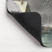 冬場面 マウスパッド (コーナー)