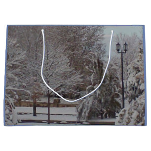 冬場面 ラージペーパーバッグ