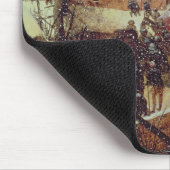 冬場面、16世紀 マウスパッド (コーナー)