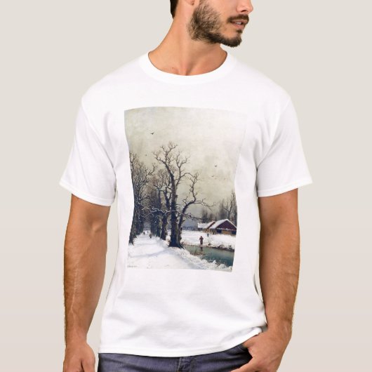 冬場面、19世紀 Tシャツ (正面)