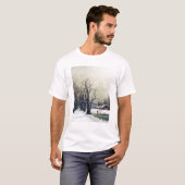 冬場面、19世紀 Tシャツ (正面フル)