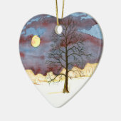 冬場 セラミックオーナメント (左)