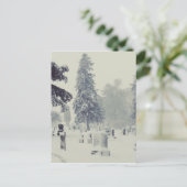 冬墓地 ポストカード (スタンド正面)