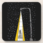 冬夜散歩 コースター (正面)