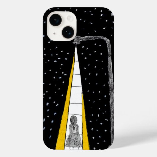 冬夜散歩 Case-Mate iPhoneケース (裏面)