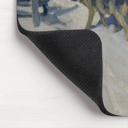 、冬夜、c.1910 Wolfs マウスパッド (コーナー)