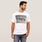 、冬夜、c.1910 Wolfs Tシャツ (正面フル)