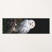 冬威厳のあるのフクロウ ヨガマット (正面(横))