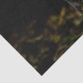 冬威厳のある雪フクロウモノグラム名前をカスタムする 薄葉紙 (詳細)