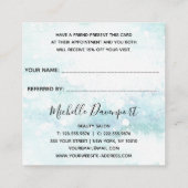 冬季の販売友の紹介カード 紹介カード (裏面)