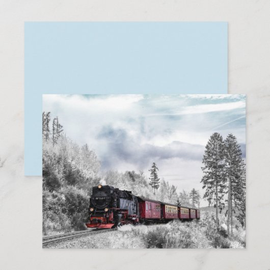 冬季はがき ポストカード (正面/裏面)