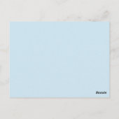 冬季はがき ポストカード (裏面)