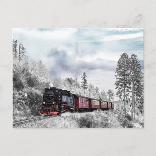 冬季はがき ポストカード (正面)