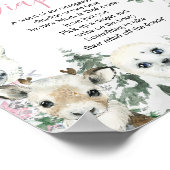 冬季ジェンダーが深夜おむつサインを明らかにする ポスター (角)