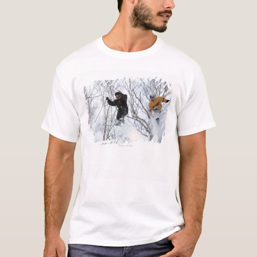冬季スポーツ Tシャツ (正面)