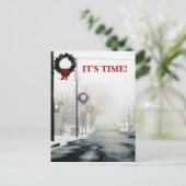 冬季プロモーションアポイントメントPC ポストカード (スタンド正面)