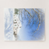 冬季ホーム2 ジグソーパズル (横)