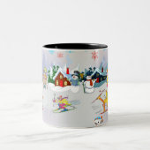 冬季マグ ツートーンマグカップ (中央)