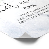 冬季ユーカリプトゥスホットココアバー ポスター (角)