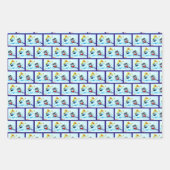 冬季ラッピング紙シーツの金属片ウィルバー ラッピングペーパーシート (正面3)