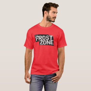 冬季凍結層。 ネブラスカのフットボール(赤いワイシャツ) Tシャツ