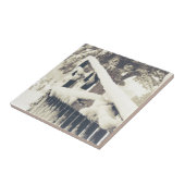 冬季墓地ゲート タイル (側面)