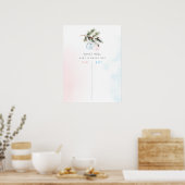 冬季男女の投票を明らかにする ポスター (キッチン)