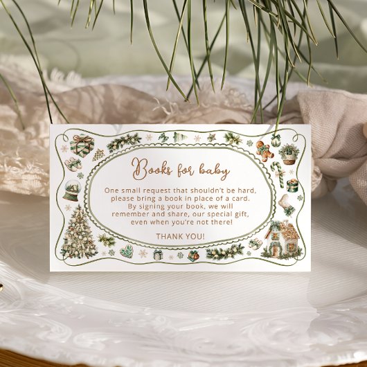 冬季赤男女兼用ちゃんシャワーベビー エンクロージャーカード