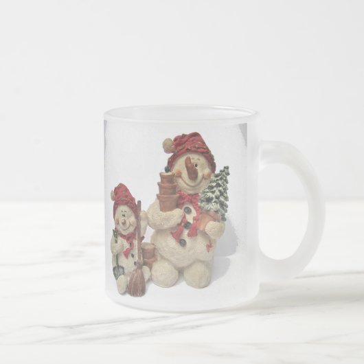 冬季 フロストグラスマグカップ (右)