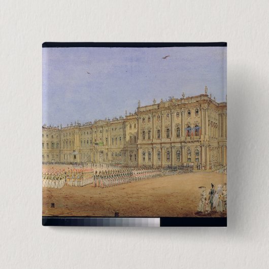 冬宮殿の検討 缶バッジ (正面)