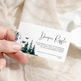 冬山おむつラッフルカード エンクロージャーカード