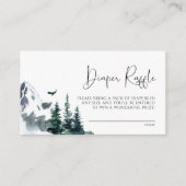 冬山おむつラッフルカード エンクロージャーカード (正面)