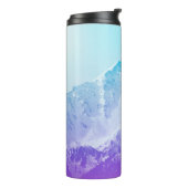 冬山のピークマウンテン，ヒップスター，ピーク，写真，バ タンブラー (回転左)