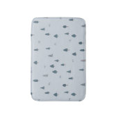 冬山テーマ子供部屋バスルーム少年用マット バスマット (正面縦)